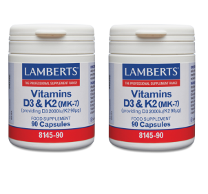Lamberts Vitamina D3+K2 90...