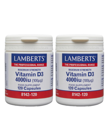 Lambets Vitamina D3 4000UI 120...