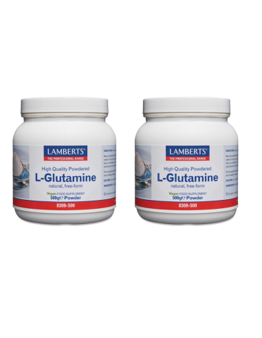 Lamberts L-Glutamina Polvo 500gr Pack...