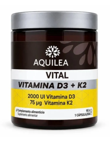 Aquilea Vital Vitamina D3+k2 90 Cápsulas
