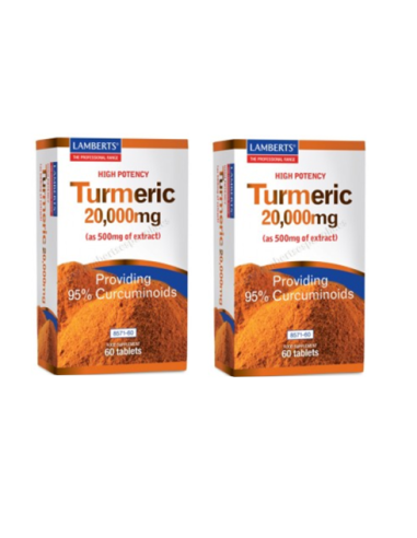 Lamberts Cúrcuma 20000mg 60 Cápsulas...