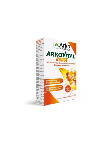 Arkopharma Arkovital Boost 20 Cápsulas