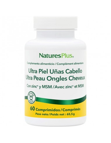 Natures Plus Ultra Piel Cabello Uñas Plus 60 Comprimidos
