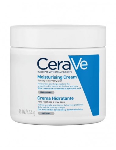 Cerave Crema Hidratante Piel Seca 454gr