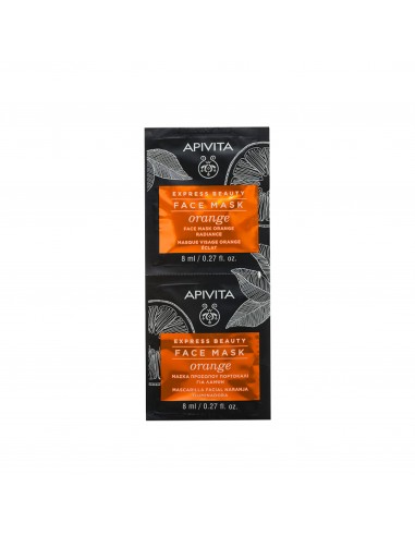 Apivita Express Orange Mascarilla 2x8ml