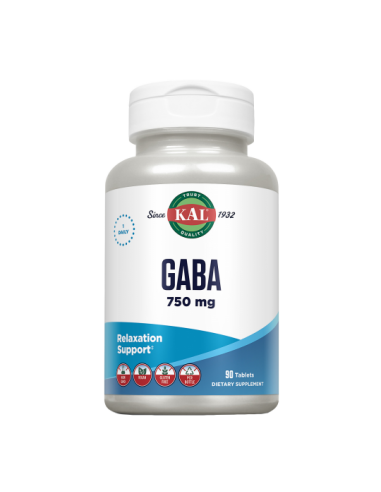 kal GABA 750 mg  90 Comprimidos