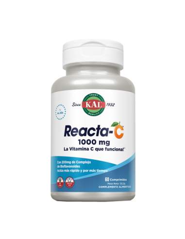 kal Reacta C 1000mg 60 Comprimidos
