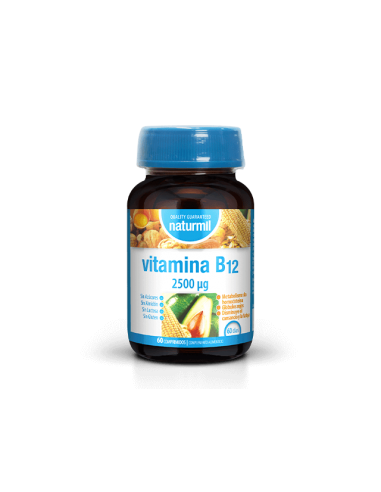 Naturmil Vitamina B12 2500ug 60...