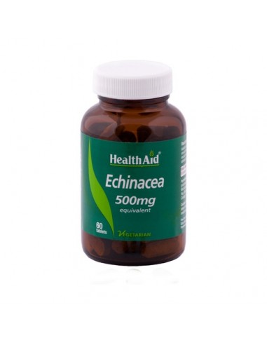 Health Aid Equinacea 500mg 60 Tabletas