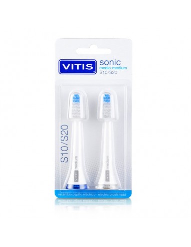 Vitis Sonic Recambio Cepillo Medio 2...