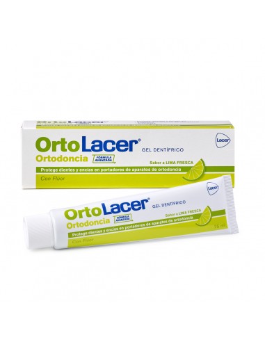 Ortolacer Gel Dentífrico Lima 75ml