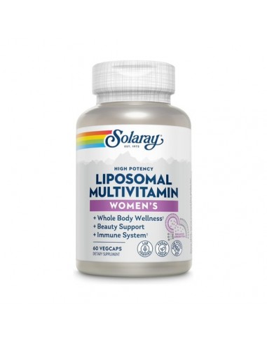 Solaray Liposomal Multivitamin Mujer 60 Cápsulas