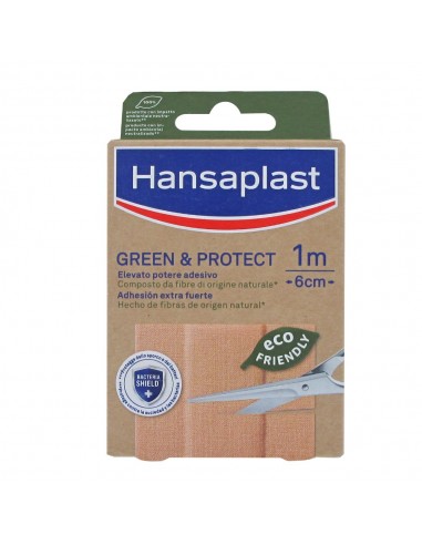 Hansaplast Green & Protect Tira 1mx6cm