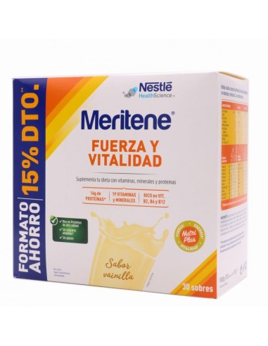 Meritene Vainilla 30 Sobres