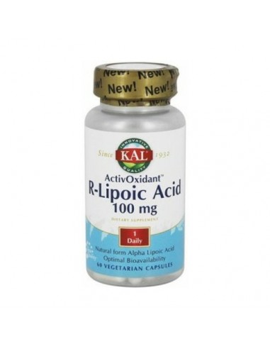 Kal Acido R-Lipoico 100mg 60 Cápsulas