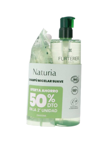 Rene Furterer Naturia Champú 400+400ml