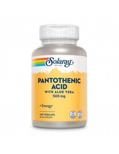Solaray Pantothenic Acid 500mg 100...
