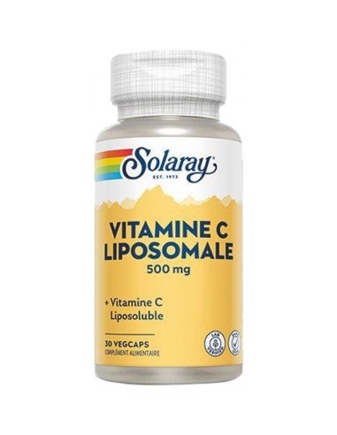 Solaray Small Liposomal Vitaminc 500mg 30 Vegicaps