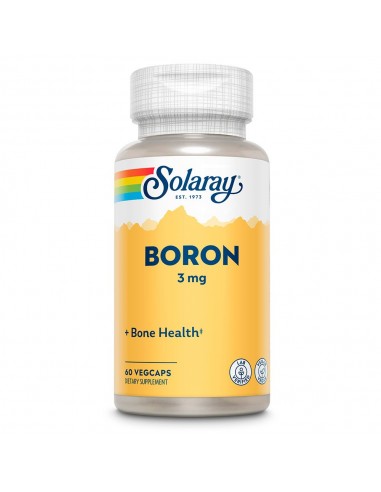 Solaray Citrato de Boro 60 Vegicaps