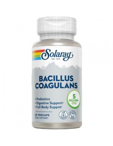 Solaray Bacillus Coagulans 60 Vegicaps