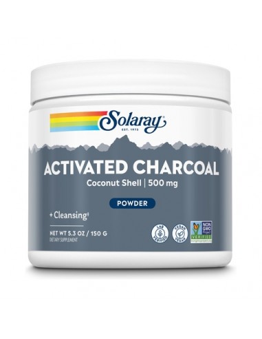 Solaray Charcoal Coconut Activated150gr