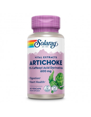 Solaray Alcachofa 300 MG 60 Vegicaps