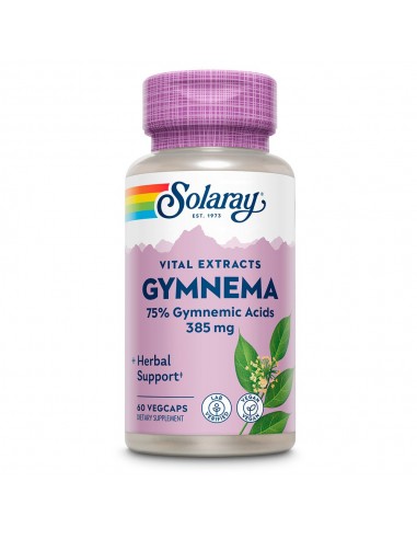Solaray Gymnema 385mg 60 Vegicaps