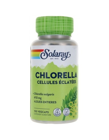 Solaray Clorella 500mg 120 Comprimidos