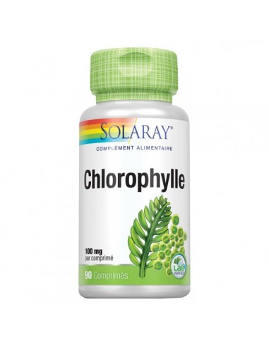 Solaray Clorofila 90 Comprimidos