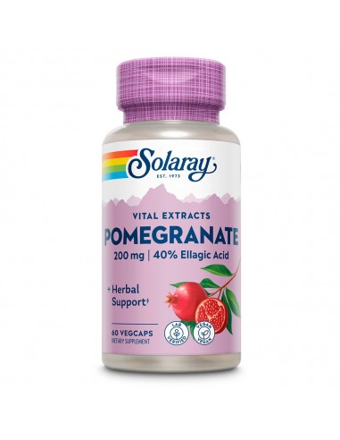 Solaray Pomegranate 200mg 60 Vegicaps...