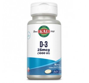 Kal D3 1000UI 100 Perlas
