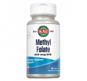Kal Methyl Folate 800mcg 90...