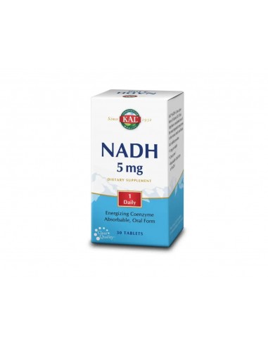 Kal NADH 5mg  30 Comprimidos
