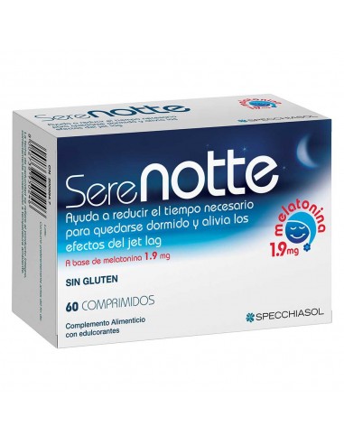 Specchiasol Melatonina 1,9mg 60 Masticables