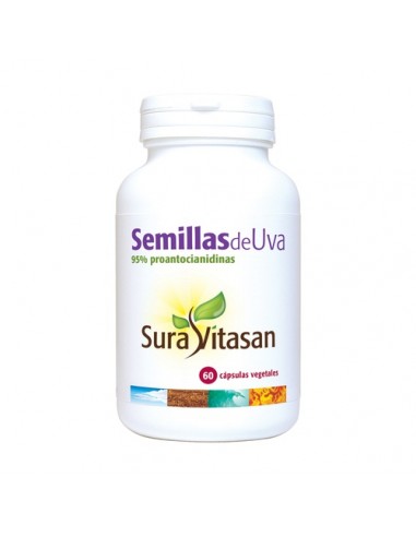Suravitasan Semillas de Uva 60 Cápsulas