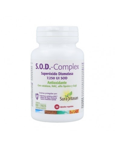 Suravitasan S.O.D. Complex 30 Cáspulas