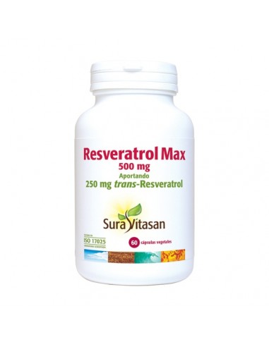 Suravitasan Resveratrol Max 60 Cápsulas