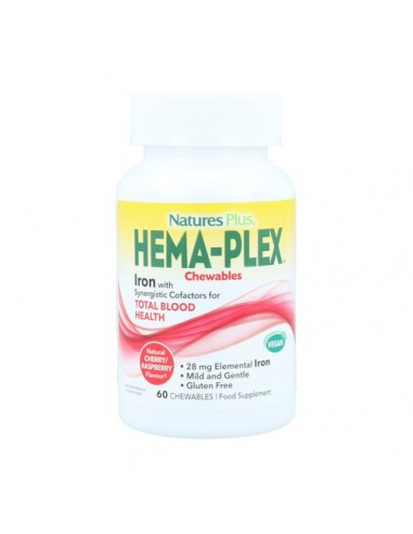 Natures Plus HEMA-PLEX Masticable 60...