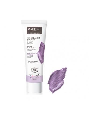 Cattier Mascarilla Arcilla Purpura 100ml