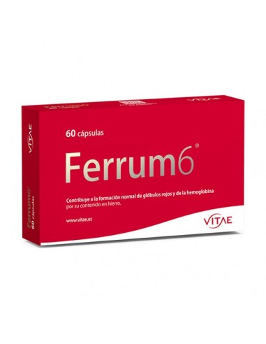Vitae Ferrum 6 60 Cápsulas
