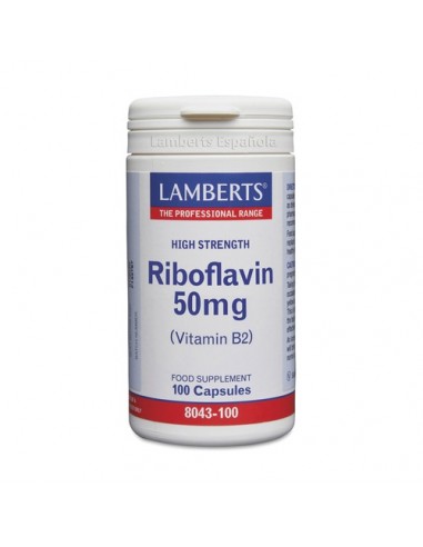 Lamberts Riboflavina 50 mg (Vitamina...