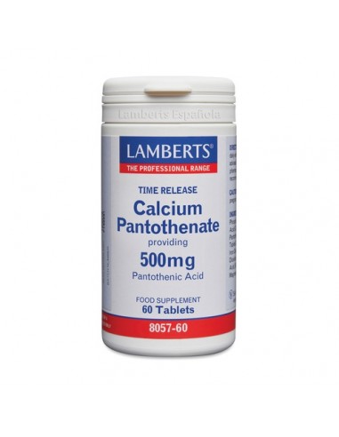 Lamberts Pantotenato de Calcio 500 mg...