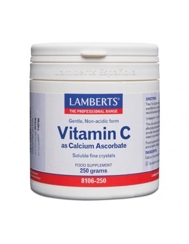 Lamberts Ascorbato de Calcio 250gr