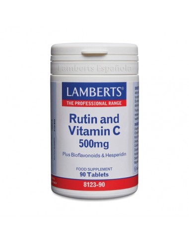 Lamberts Rutina y Vitamina C 500mg...