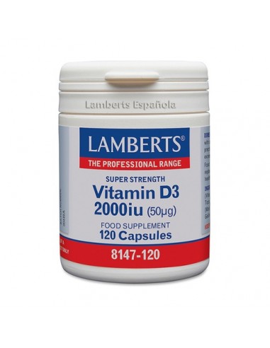 Lamberts Vitamina D3 2000 UI (50 µg)...