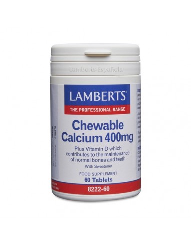 Lamberts Calcio Masticable 400 mg...