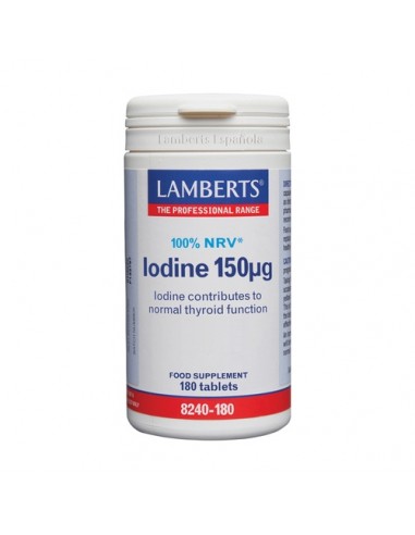 Lamberts Yodo 150 µg (Como yoduro de...