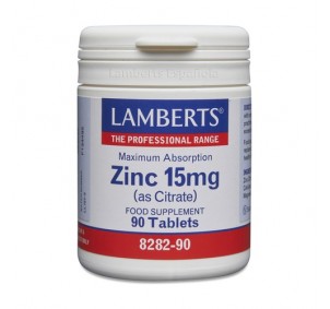 Lamberts Zinc 15 mg (Como...
