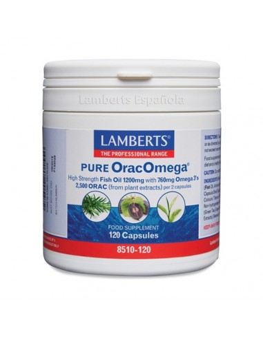 Lamberts Orac Omega 120 Cápsulas