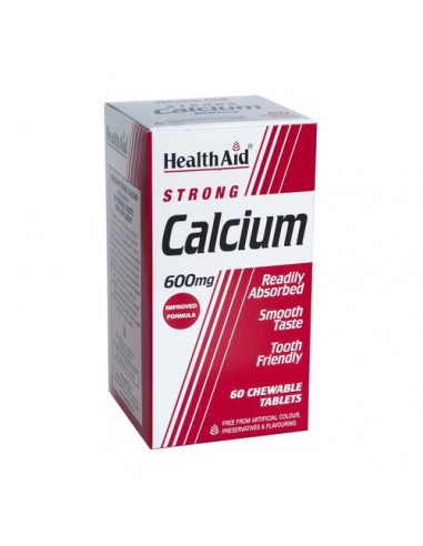Health Aid Calcio 600 mg  60 Comprimidos